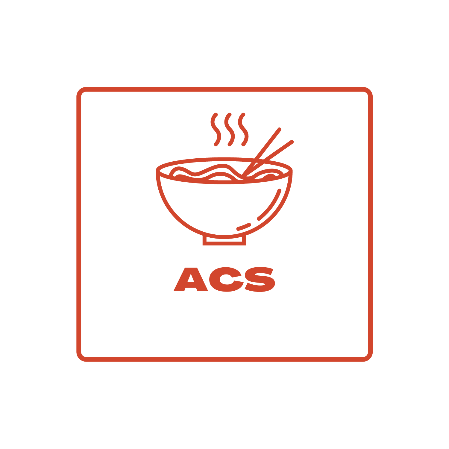 Asia Cuisine & Sushi — ACS Logo